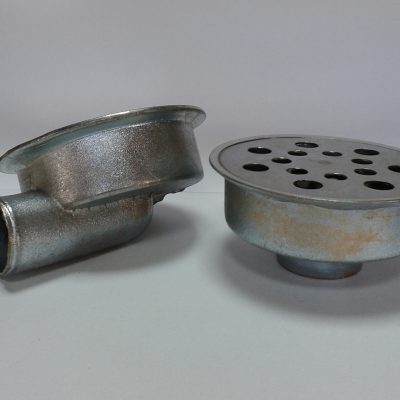 Sifon pardoseală nichelat